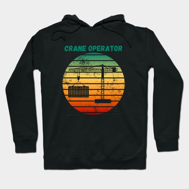 Crane operator Hoodie by Lukaschwookie